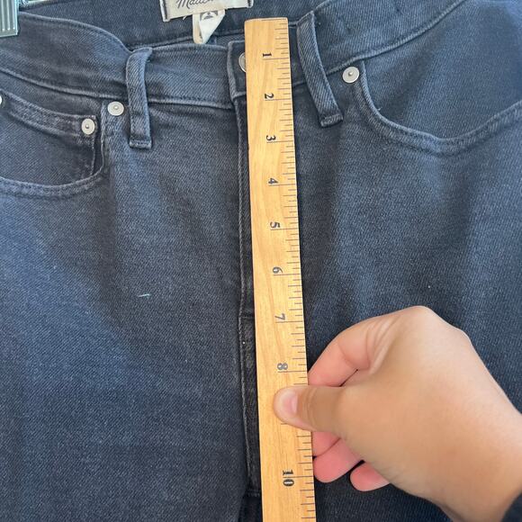 Madewell Black Cali Demi Boot Jeans Size 28 - Picture 7 of 12